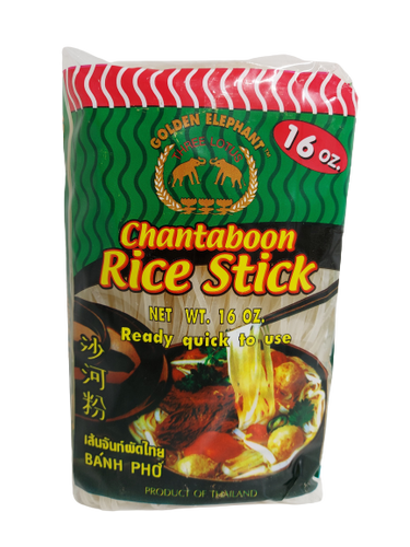 Golden Elephant - Chantaboon Rice Stick - เส้นจันท์ผัดไทย