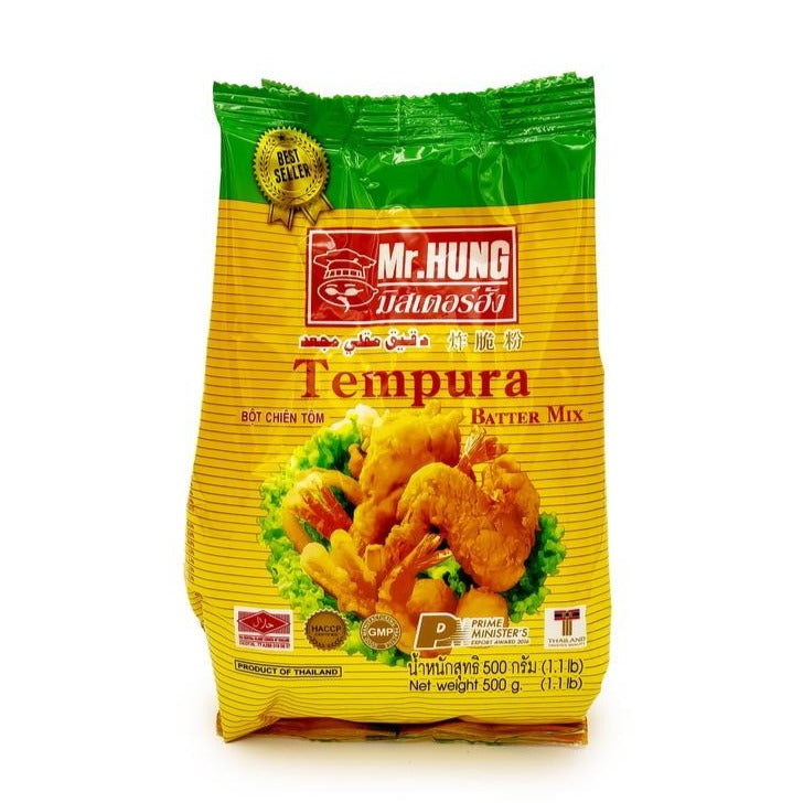 Mr Hung Tempura Flour Batter Mix แป้งชุปทอดกรอบ 3 Aunties Thai