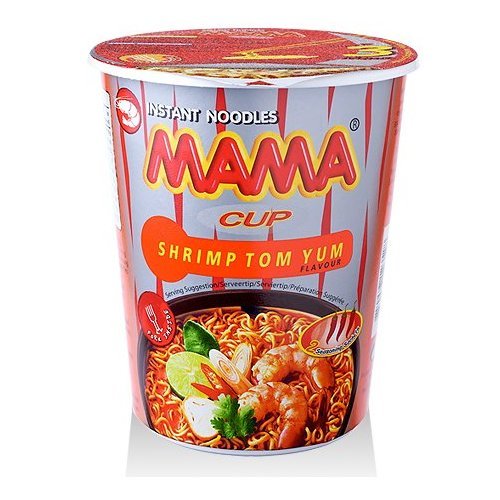 Mama - Instant Shrimp Tom Yum Noodles Cup - มาม่า คัพรสต้มยำกุ้ง