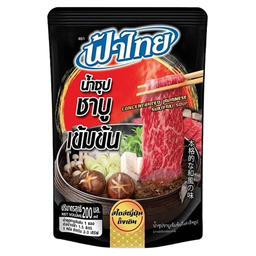 Fa Thai - Concentrated Japanese Sukiyaki Soup - น้ำซุปชาบูเข้มข้น ฟ้าไทย