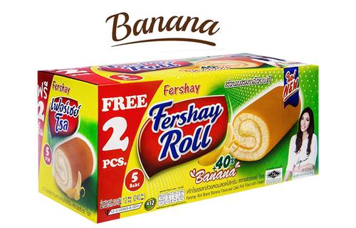 Fershay Roll - เค้กโรลสอดไส้ครีม ตราเฟอร์เชย์