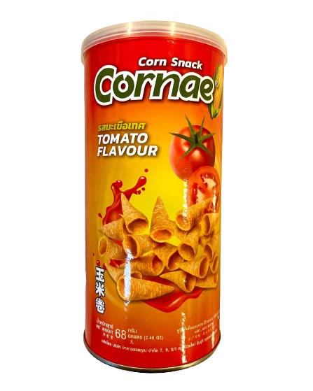 Cornae - Can - ข้าวโพดกรอบคอนเน่ แบบกระป๋อง (รสมะเขือเทศ)