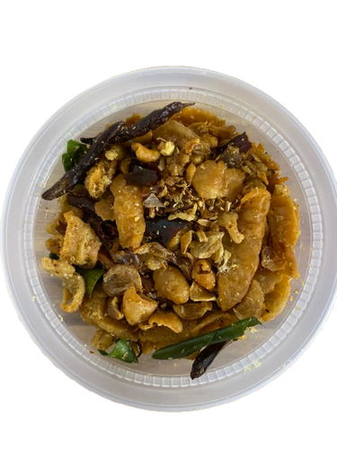 3 Aunties - Crispy Chicken Skin with Chili and Herb - หนังไก่ทอดสมุนไพร