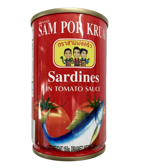 Samporkrua Sardines in Tomato Sauce ปลาซาร์ดีนในซอสมะเขือเทศ