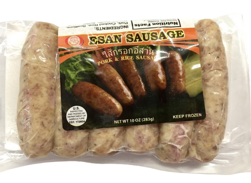 Chef Brand - Frozen Esan Sausage ไส้กรอกอีสาน แช่แข็ง ตราเชฟ