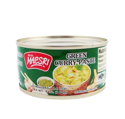 Maesri - Green Curry Paste น้ำพริกแกงเขียวหวาน