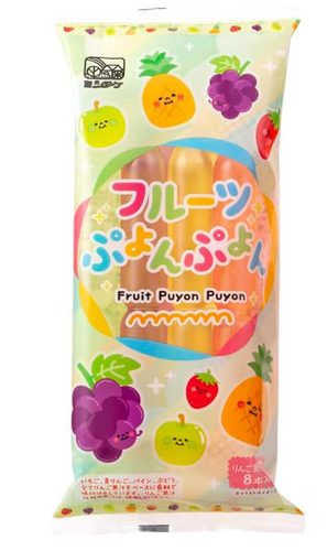 Puyon Puyon Fruit Juice - ปูยอน ปูยอน น้ำหวานรสผลไม้บรรจุหลอด