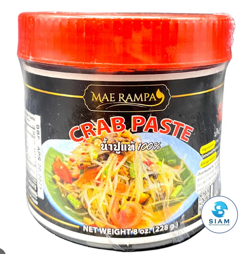 Mae Rampa - Crab Paste - น้ำปูแท้ 100%