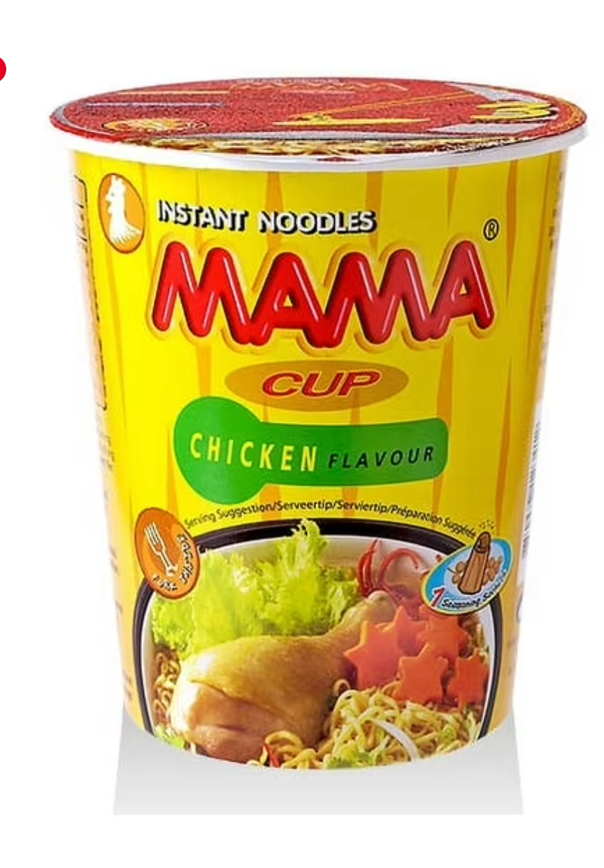Mama - Instant Chicken Flavor Noodles Cup - มาม่า คัพบะหมี่ไก่