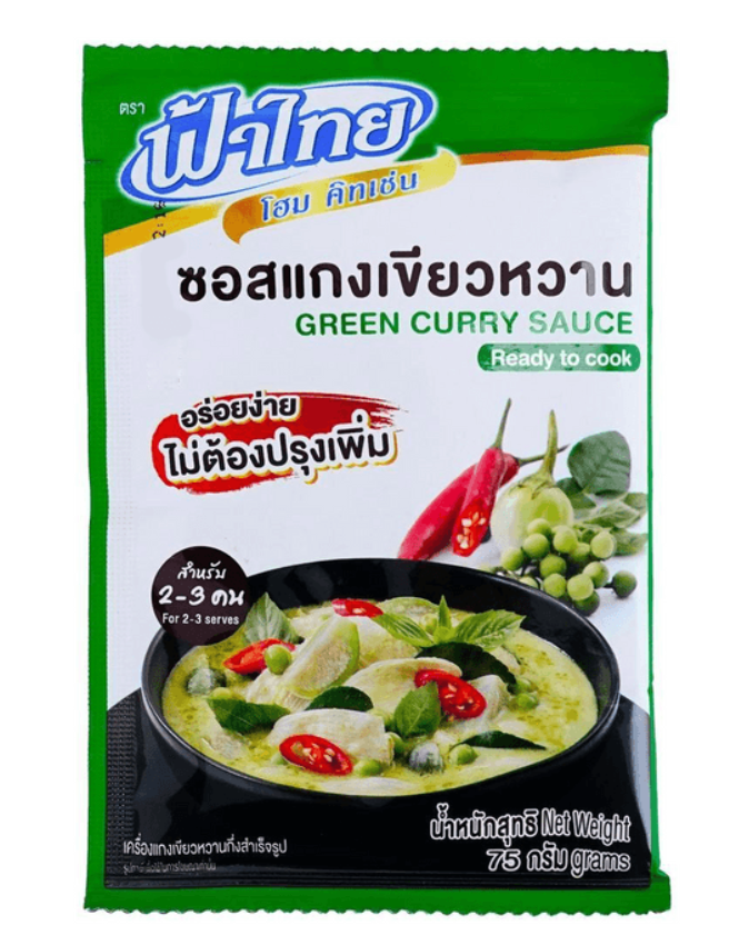 FaThai - Green Curry Sauce Sauce - ซอสแกงเขียวหวาน ฟ้าไทย