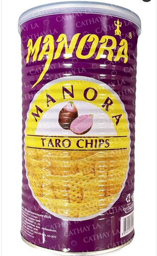 Manorah - Taro Chips (Can) ข้าวเกรียบเผือก