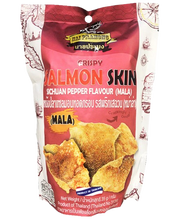 Nai Pramong - Crispy Salmon Skin - หนังปลาแซลมอนทอดกรอบ
