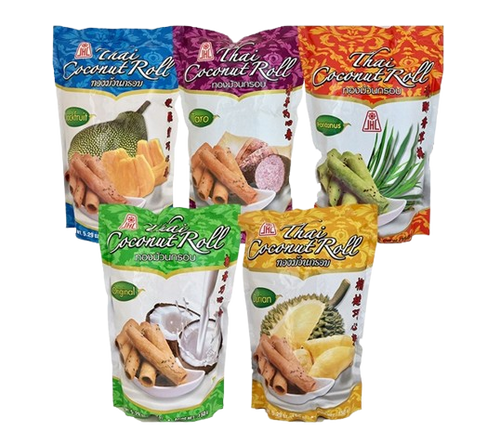 JHC - Thai Coconut Roll - ทองม้วนกรอบ