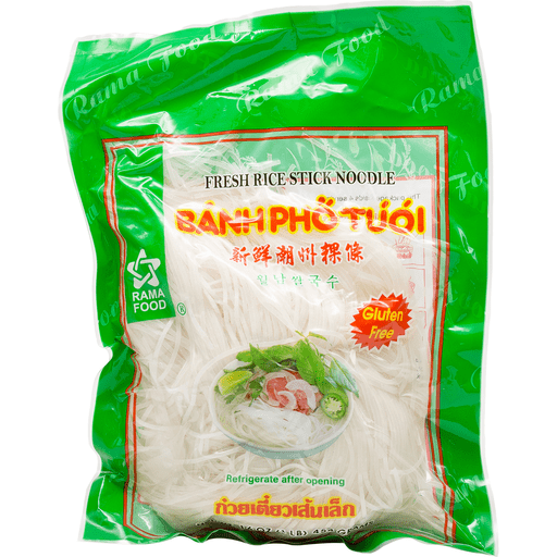Rama Food - Fresh Rice Stick Noodle (Pho) - เส้นเล็กสด (เส้นเฝอ) – 3 ...