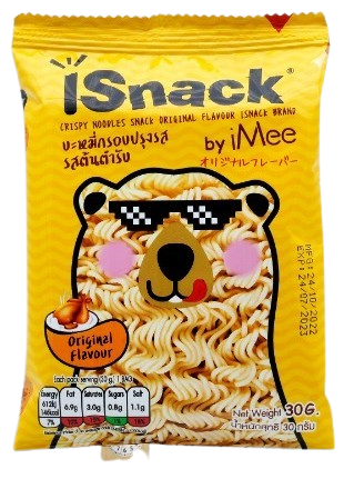ISnack by iMee - บะหมี่กรอบปรุงรส – 3 Aunties Thai Market