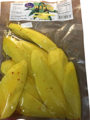 Gusto - Preserved Mango With Chili มะม่วงดองใส่พริก