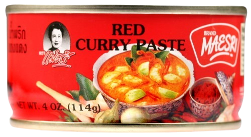 Maesri - Red Curry Paste น้ำพริกแกงแดง (แกงเผ็ด)