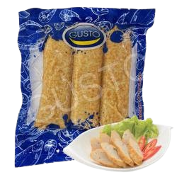 Gusto - Frozen Golden Stick Fish Cake - ปลาเส้นทอด แช่แข็ง ตรากัสโต้