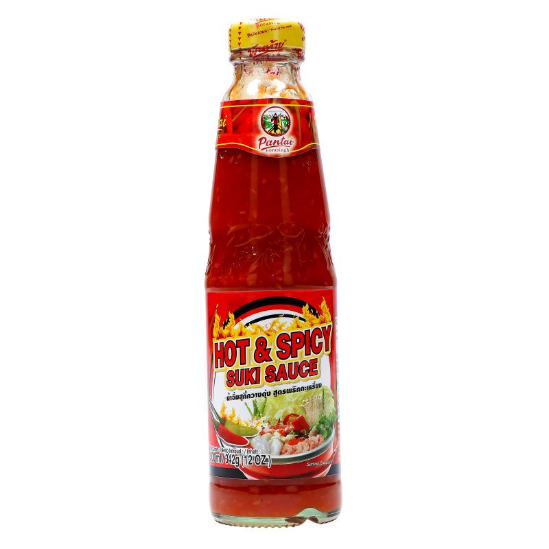 Pantai - Suki Sauce Hot & Spicy - น้ำจิ้ม สุกี้กวางตุ้ง สูตรพริกกะเหรี่ยง