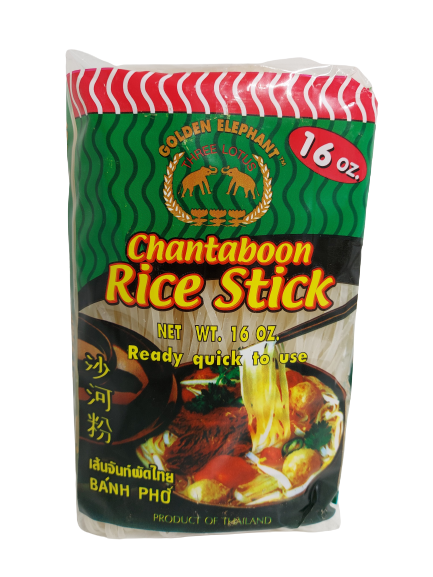 Golden Elephant - Chantaboon Rice Stick - เส้นจันท์ผัดไทย