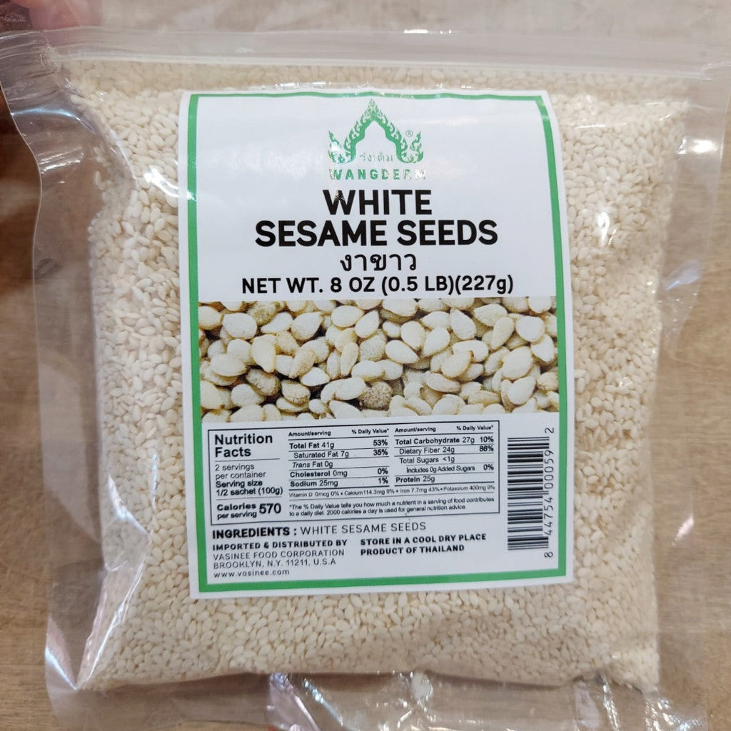 Wangderm - White Sesame Seeds - งาขาว – 3 Aunties Thai Market