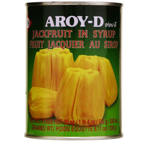 Aroy D - Canned Jackfruit in Syrup ขนุนในน้ำเชื่อม