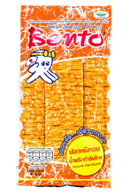 Bento Squid Seafood Snack (20g) - เนื้อปลาหมึกอบผสมเนื้อปลาซูริมิปรุงรสทรงเครื่อง