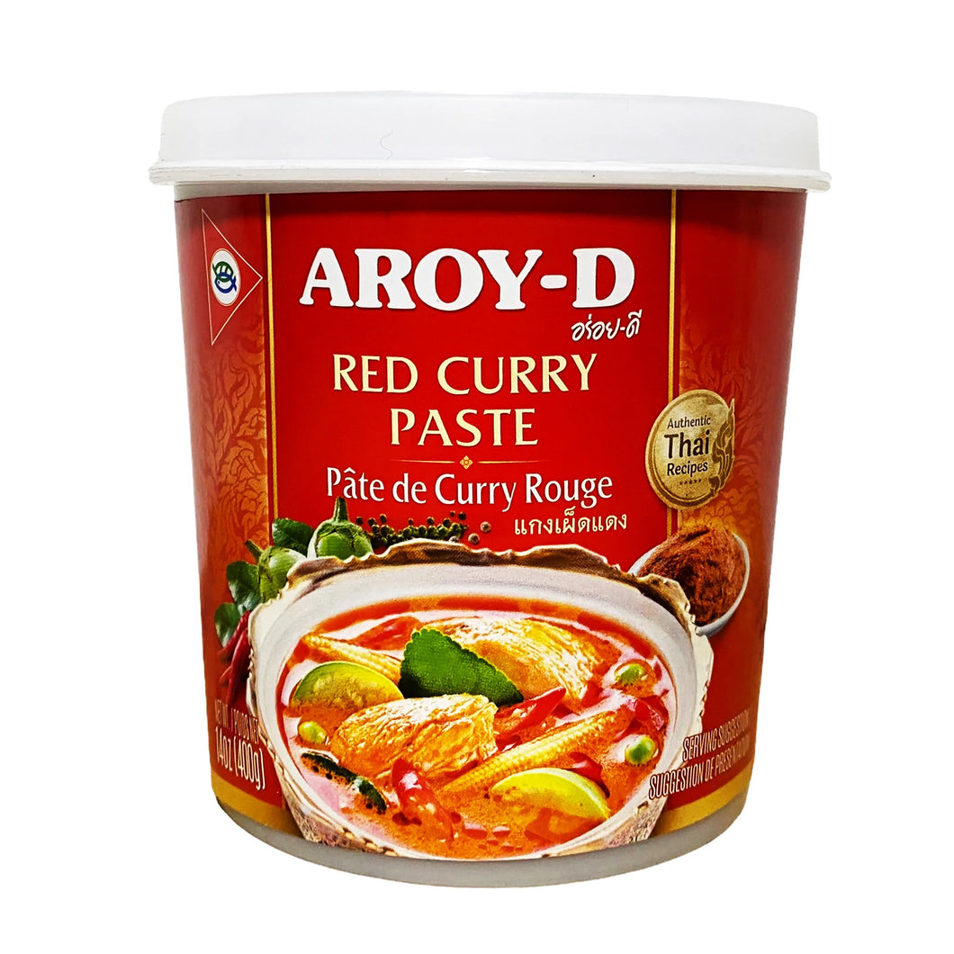 Aroy-D - Red Curry Paste - แกงเผ็ดแดง อร่อย-ดี
