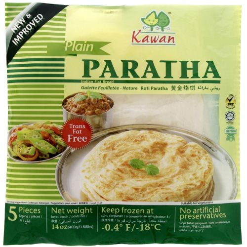 Paratha - Frozen Plain Roti - โรตีแช่แข็ง