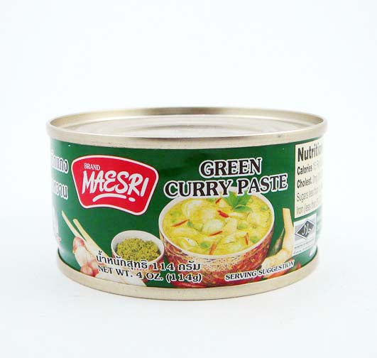 Maesri - Green Curry Paste น้ำพริกแกงเขียวหวาน - 3 Aunties Thai Market