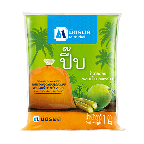 Mitr Phol - Palm Sugar (Soft) - น้ำตาลอ้อยผสมน้ำตาลมะพร้าว