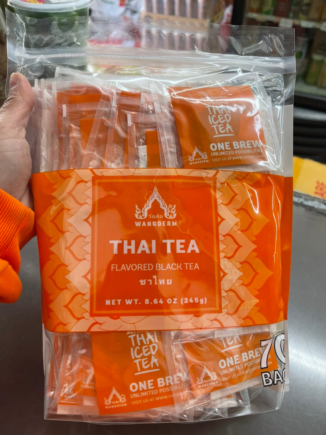Wangderm - Authentic Thai Tea Bulk - ชาเย็น