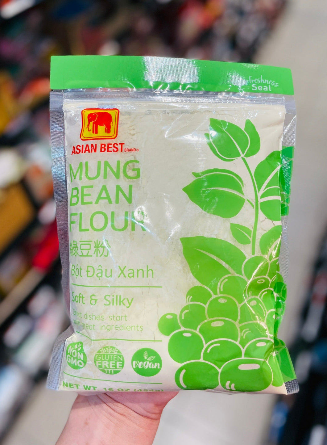 Asian Best - Mung Bean Flour - แป้งถั่วเขียว ตราเอเชี่ยนเบสต์