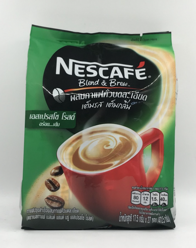 Nescafe Blend & Brew Epresso Roast เนสกาแฟ เอสเปรสโซ โรสต์