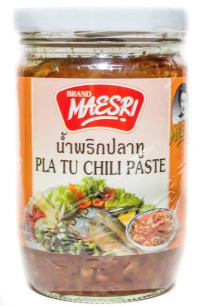 Maesri - Pla Tu Chilli Paste น้ำพริกปลาทู - 3 Aunties Thai Market
