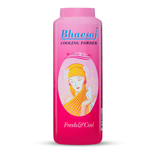 Bhaesaj Cooling Powder (Pink) แป้งเย็นเภสัชกลิ่นมาดาม