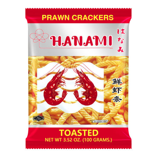 Hanami - Prawn Cracker Original ข้าวเกรียบกุ้ง ฮานามี ออริจินัล (100 g.)