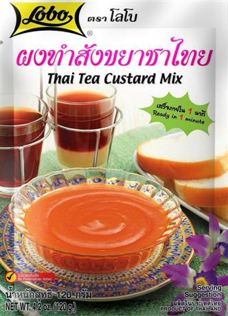 Lobo Thai Tea Custard Mix ผงทำสังขยาชาไทย