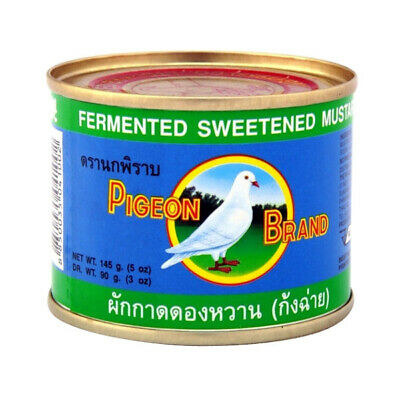 Pigeon - Fermented Sweetened Green Mustard Slice in Soy Sauce - ผักกาดดองหวาน (ก้งฉ่าย)