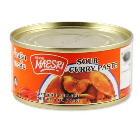 Maesri - Sour Curry Paste น้ำพริกแกงส้ม - 3 Aunties Thai Market