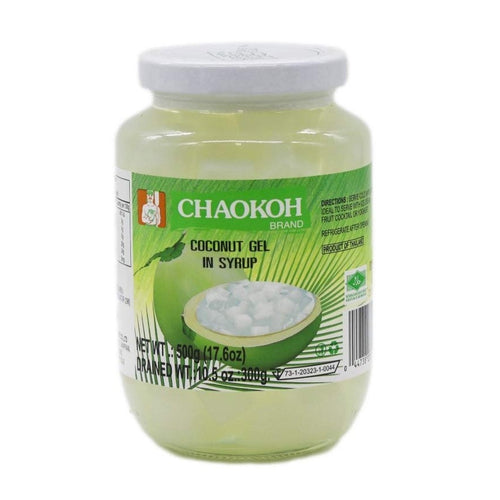 Chaokoh - Coconut Gel in Syrup - วุ้นมะพร้าวในน้ำเชื่อม