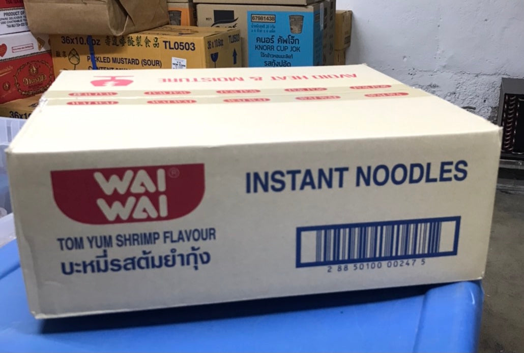 Wai Wai - Tom Yum Shrimp (Box) - ไวไว ต้มยำกุ้ง กล่อง