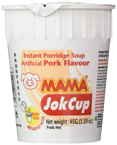 Mama - Cup - Jok Cup - Pork - มาม่าโจ๊กคัพ รสหมู (ถ้วย)