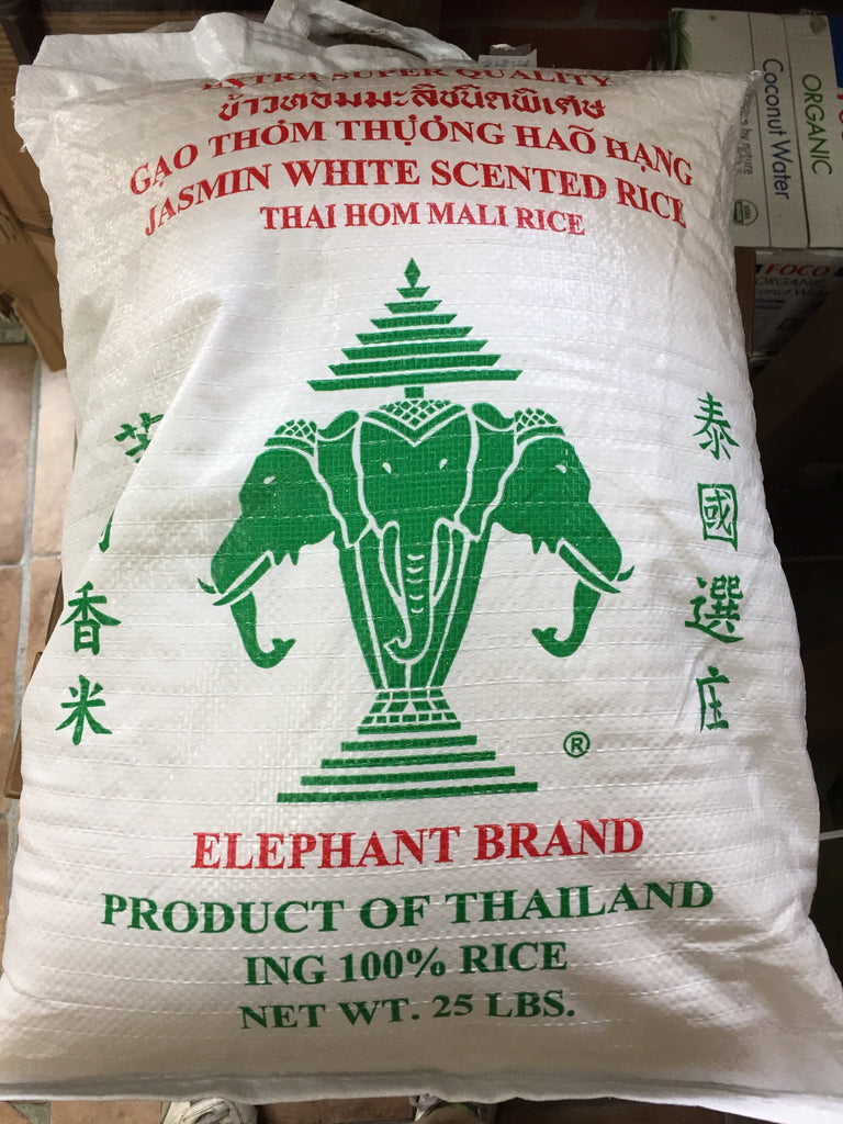 Elephant Brand - Jasmine Rice ข้าวหอมมะลิ ตราช้าง – 3 Aunties Thai Market