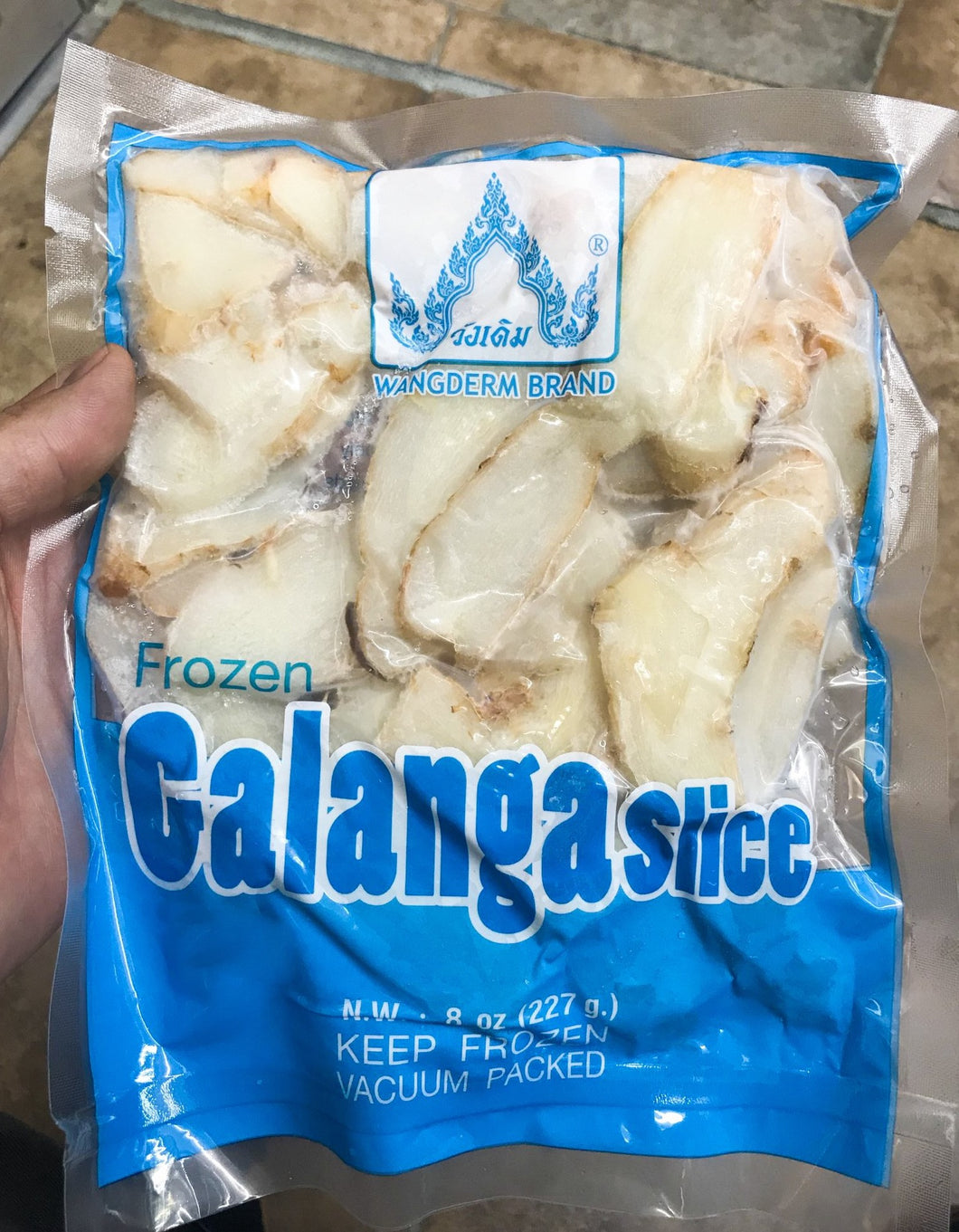 Frozen Galanga Slice ข่า (8 oz) - 3 Aunties Thai Market