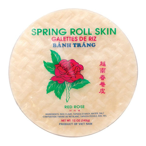 Red Rose - Spring Roll Wrapper (Rice Paper) - แผ่นห่อป่อเปี๊ยะ เวียดนาม