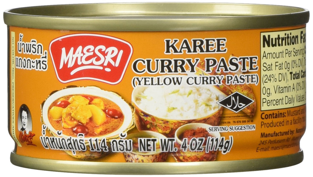 Maesri - Karee Curry Paste น้ำพริกแกงกะหรี่ - 3 Aunties Thai Market