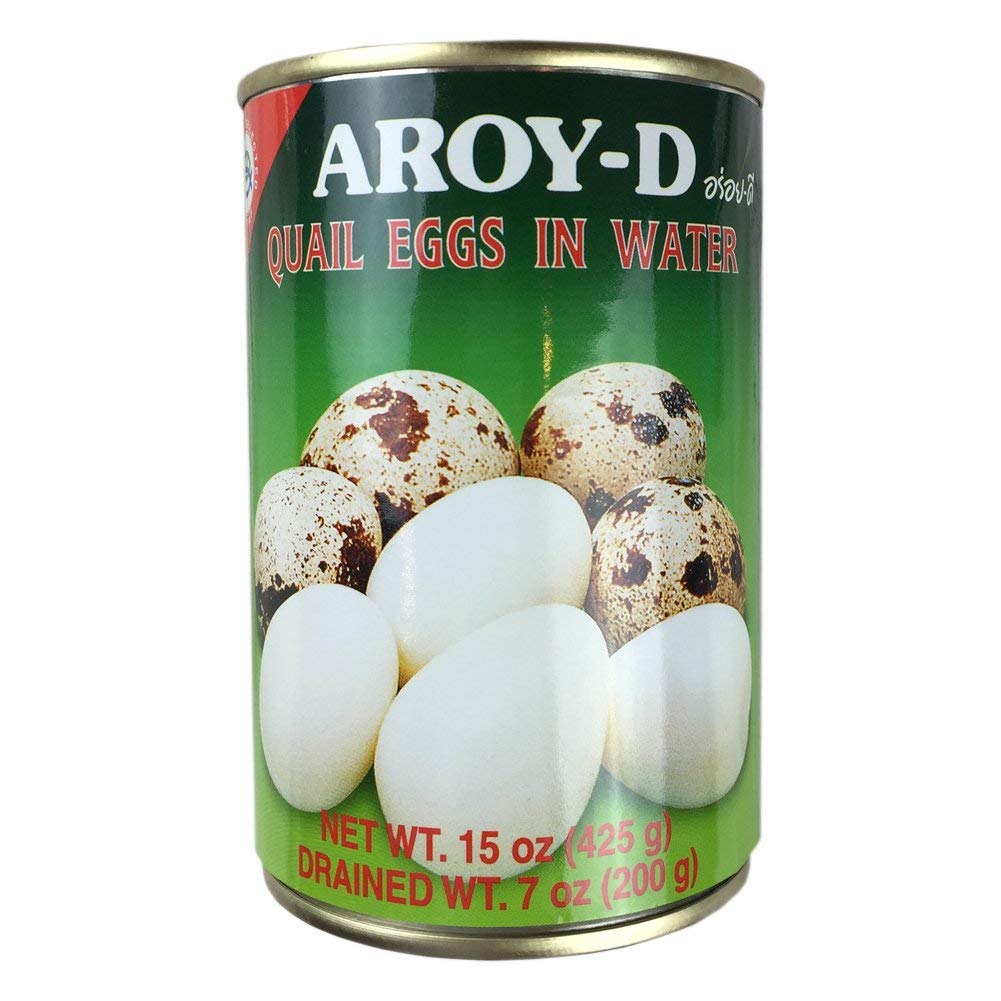 Aroy-D Quail Eggs in Water ไข่นกกระทาในน้ำ - 3 Aunties Thai Market