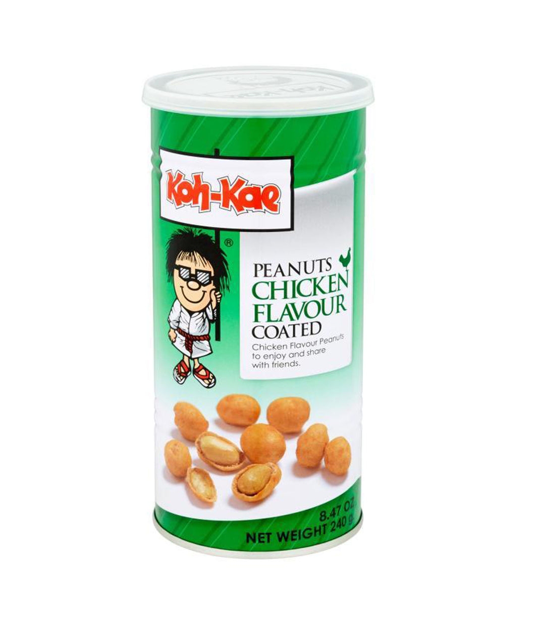 Koh-Kae Chicken Flavour Coated Peanut ถั่วโก๋แก่รสไก่