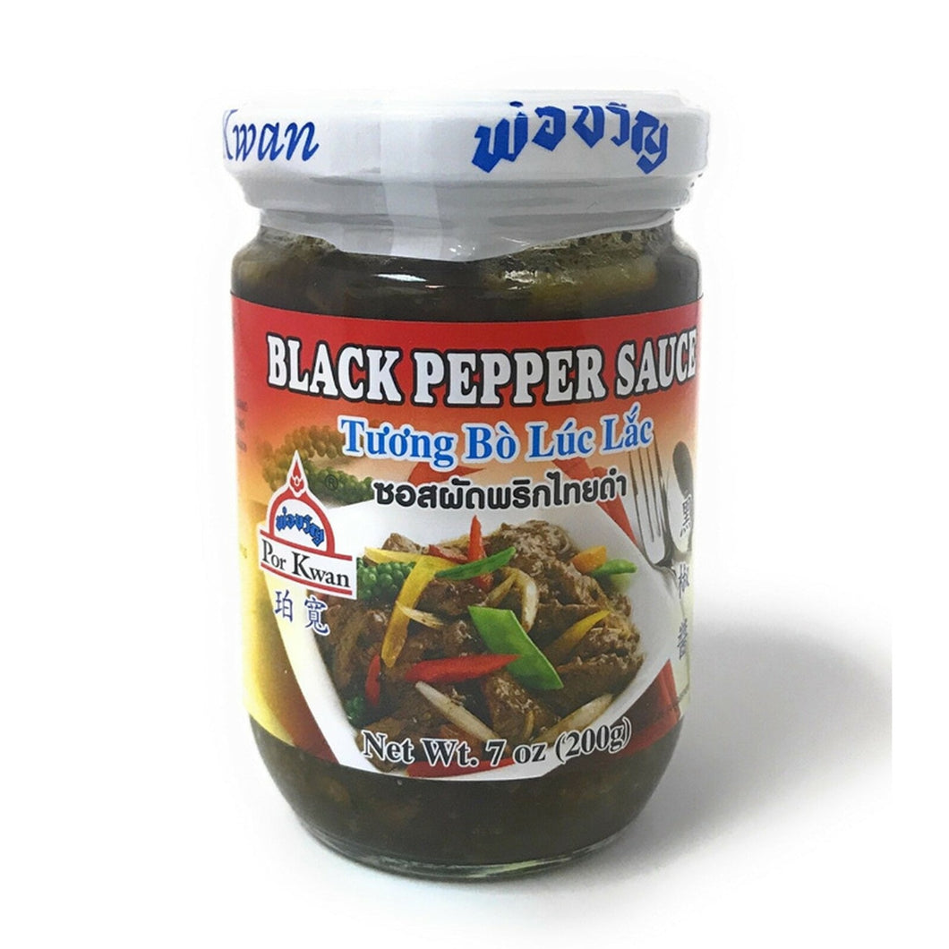 Por Kwan - Black Pepper Sauce ซ้อสพริกไทยดำ